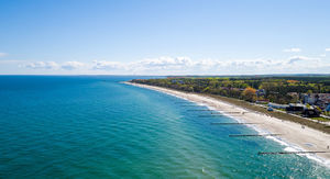 Ostseeküste aus der Luft 