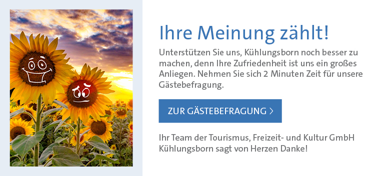 Gästebefragung Popup