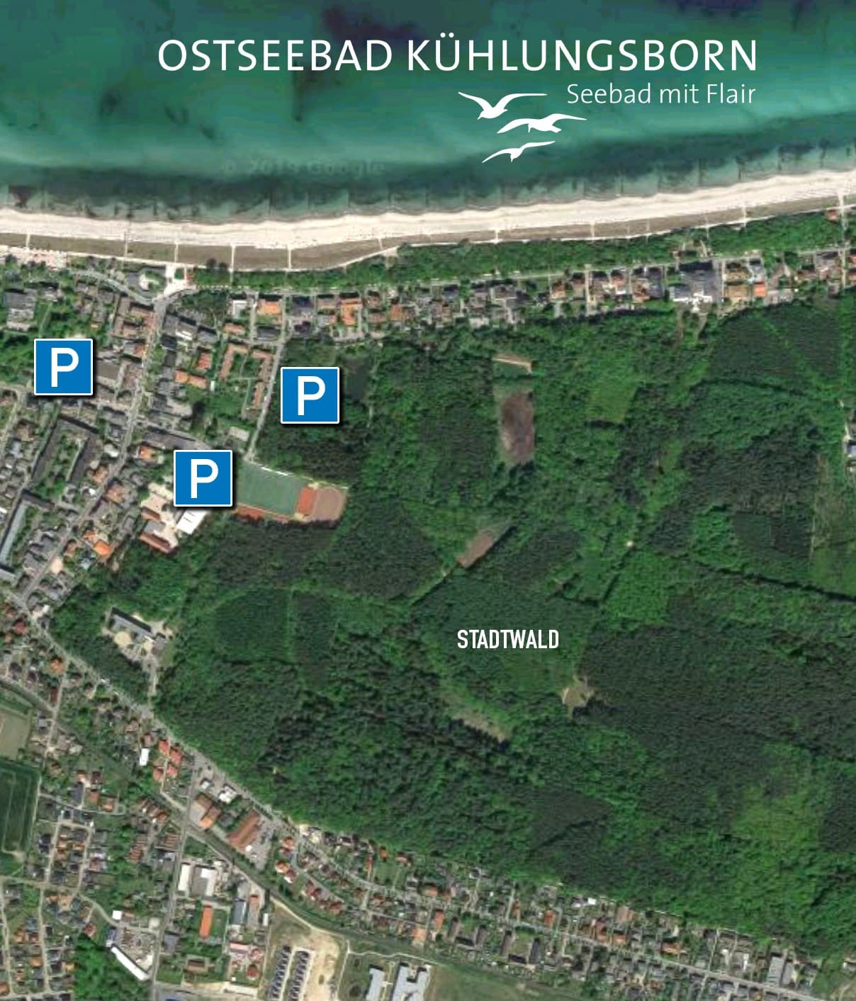 Lageplan Kühlungsborn West